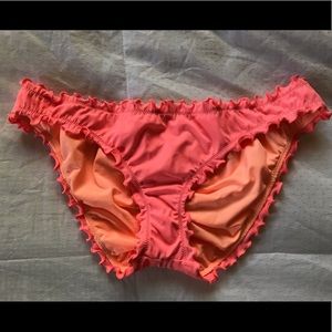 Cheeky Pink Ruffles Victoria’s Secret Swimsuit